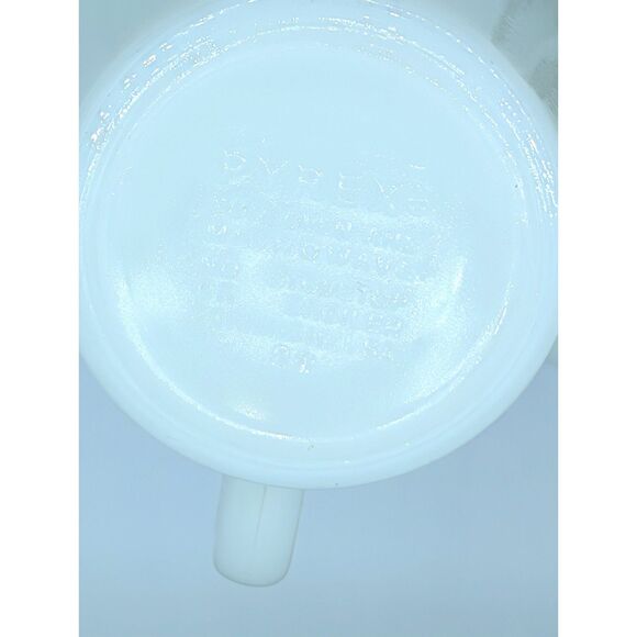 Vintage 5pc Pyrex Spring Blossom Crazy Daisy Green Coffee Cups Mugs Milk Glass - Picture 2 of 3